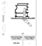 Schuco 238443-Pair of Fixing Kit Type C1 for Schuco Angled Pull Door Handle on Schuco AD UP 75